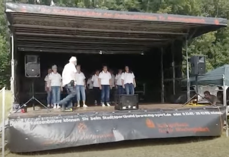 Bühne, Linedance, Mitglieder TFC Ohler